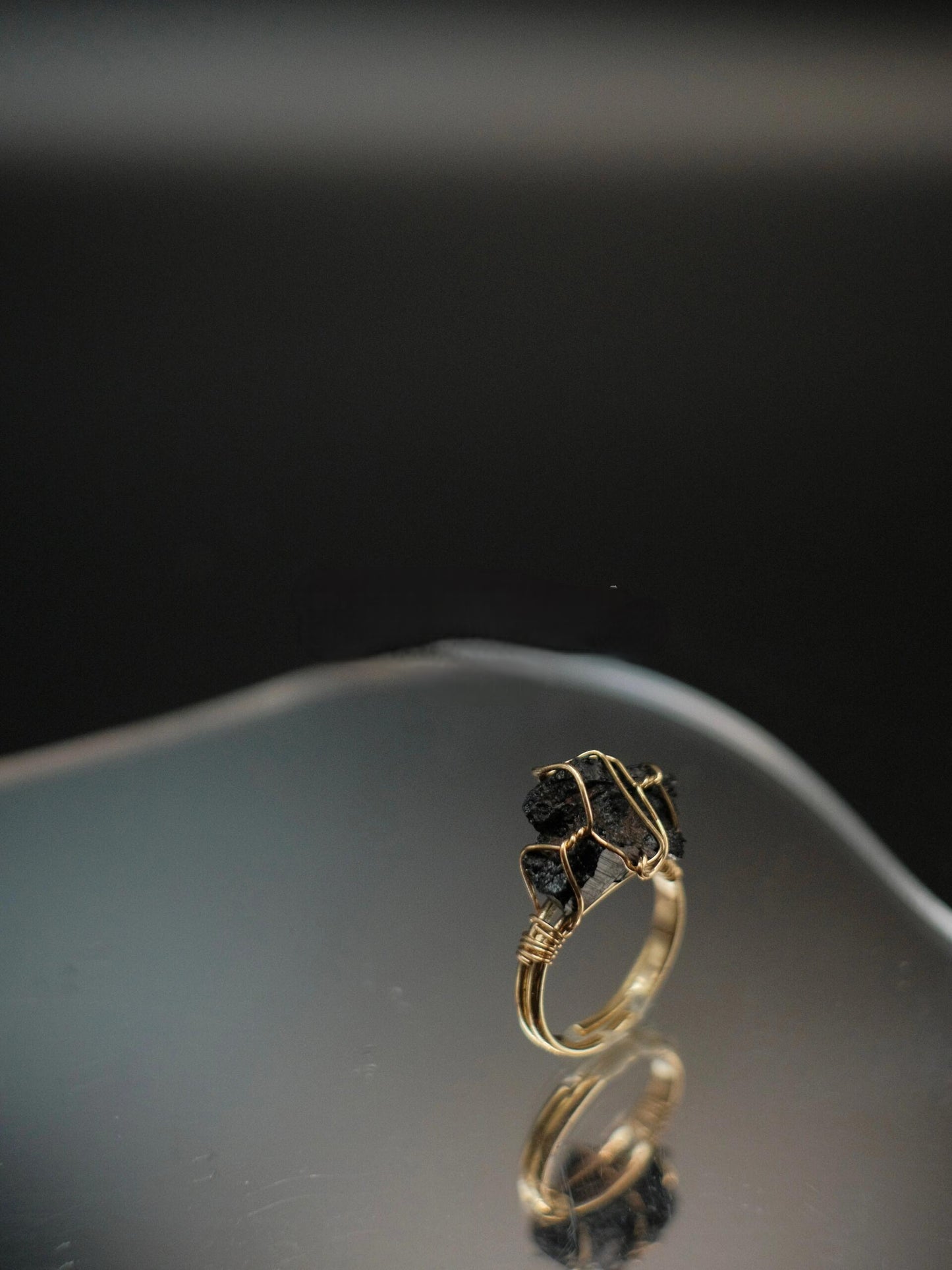 Handmade Natural Crystal Ring