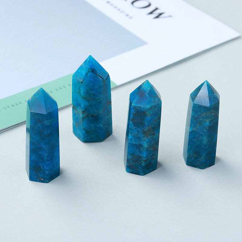 Natural Blue Apatite Raw Stone