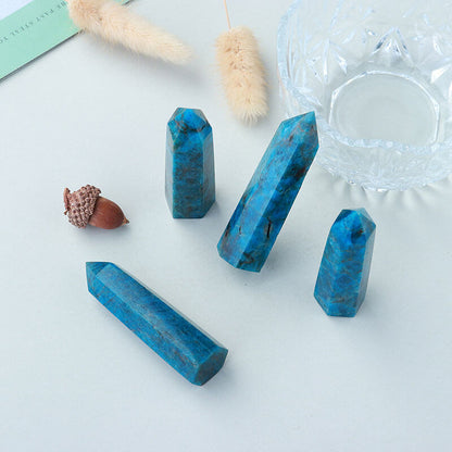 Natural Blue Apatite Raw Stone