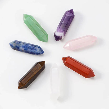 Chakra Stone Double Pointed Column