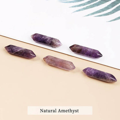 Chakra Stone Double Pointed Column