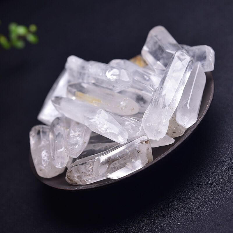 Clear Quartz Crystal Raw Point