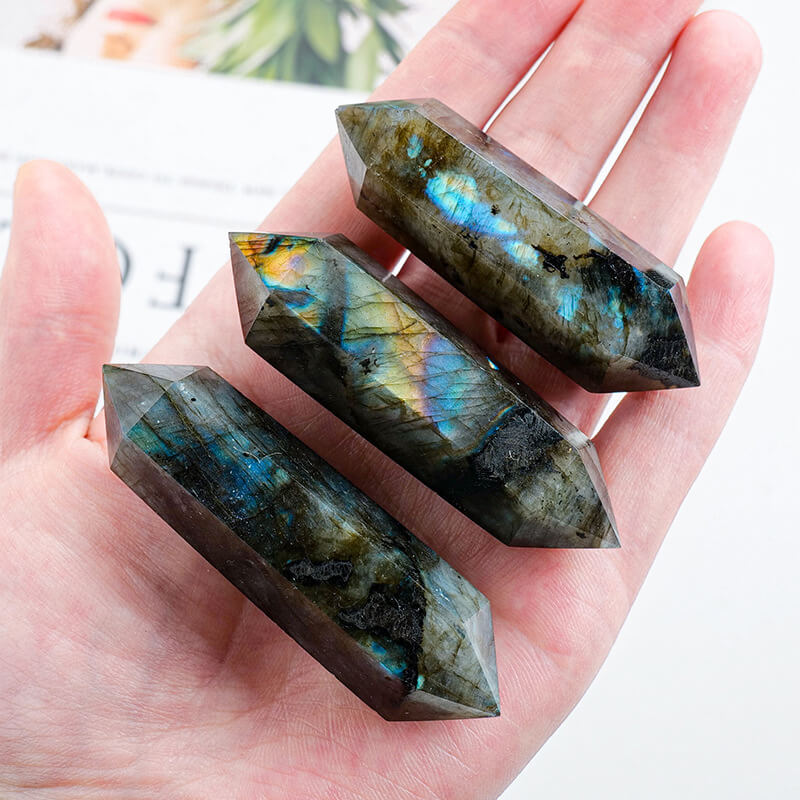 Labradorite Double Point Tower Bulk