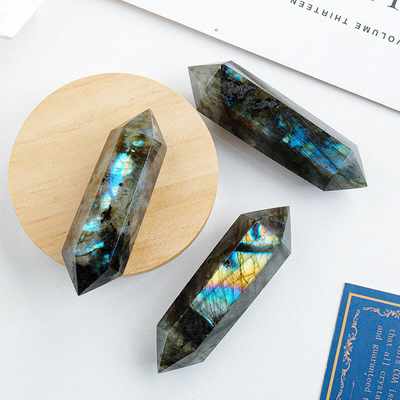 Labradorite Double Point Tower Bulk