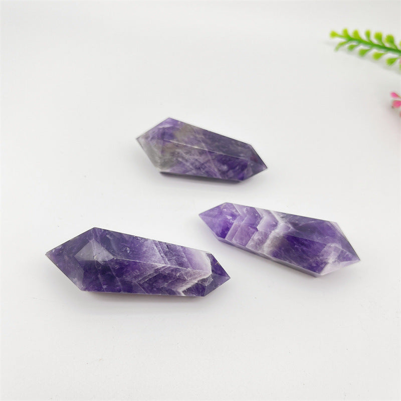 Double Point Tower Chevron Amethyst