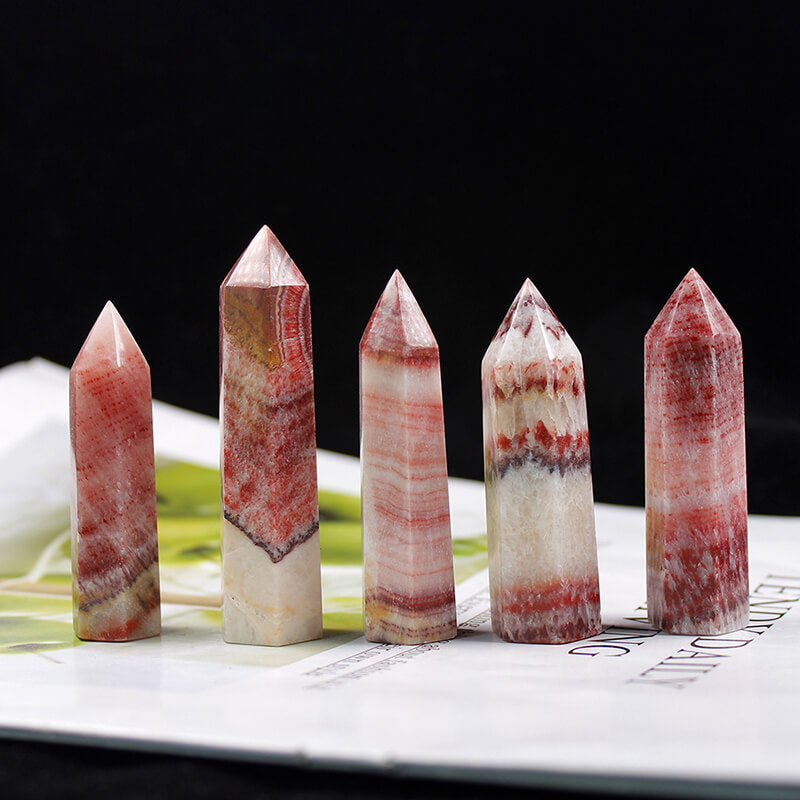 Rhodochrosite Tower Point