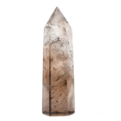 Smoky Quartz Crystal Point Tower