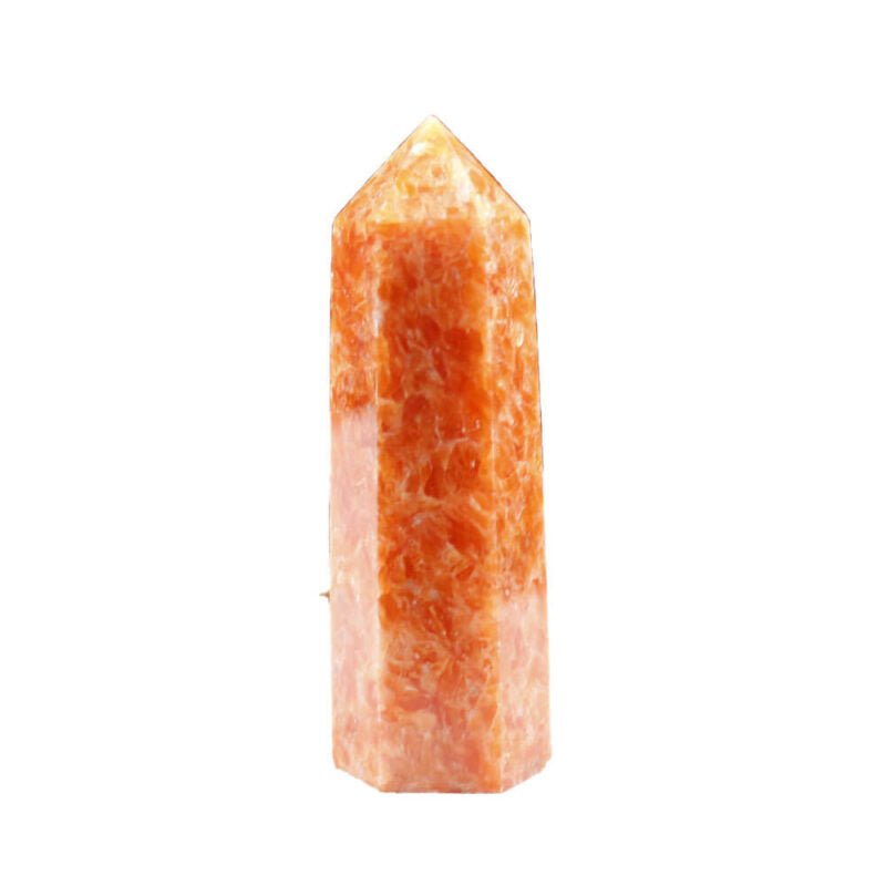 Orange Calcite Point Tower