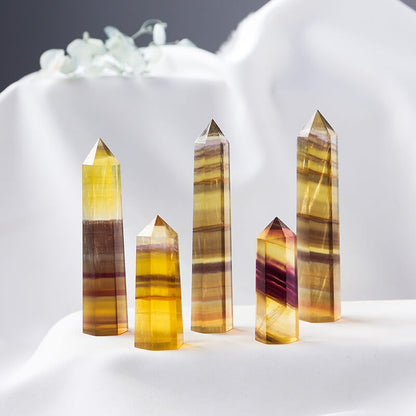 Yellow Fluorite Tower Points Bulk Buy