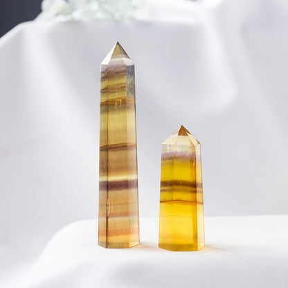 Yellow Fluorite Tower Points Bulk Buy