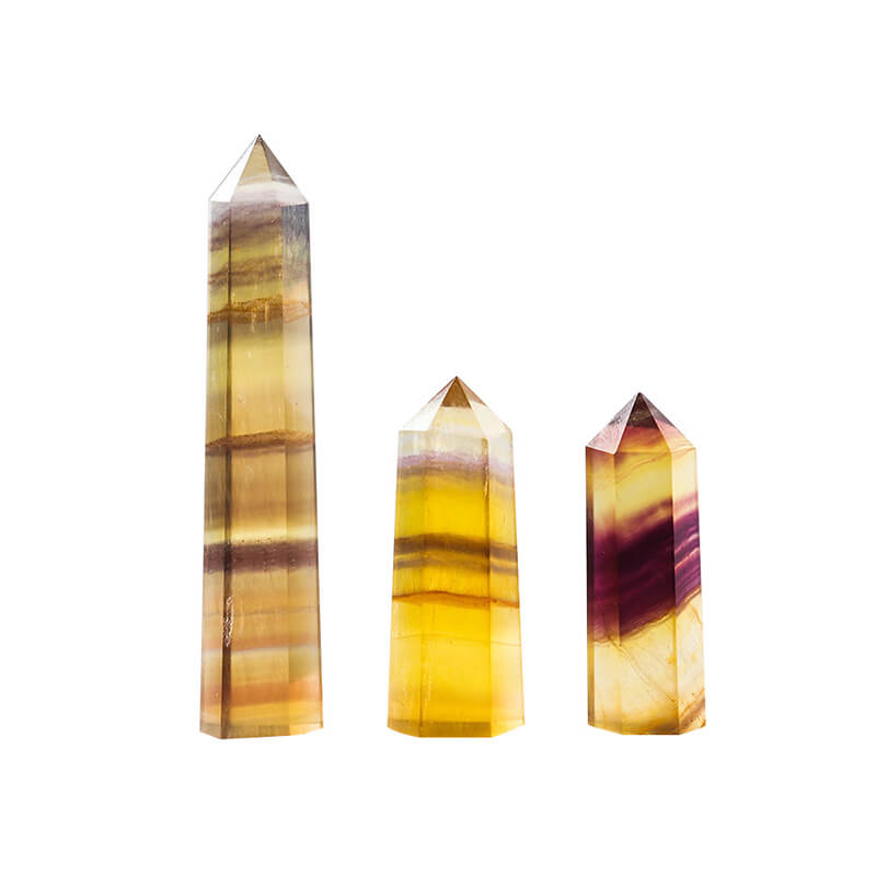 Yellow Fluorite Tower Points Bulk Buy